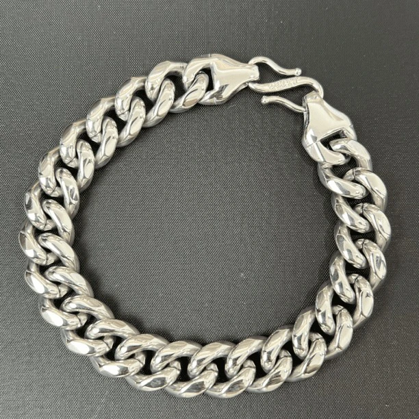 铂行者 合金手链 古巴手链饰品卡克霸气十足个性款重工古巴链男款