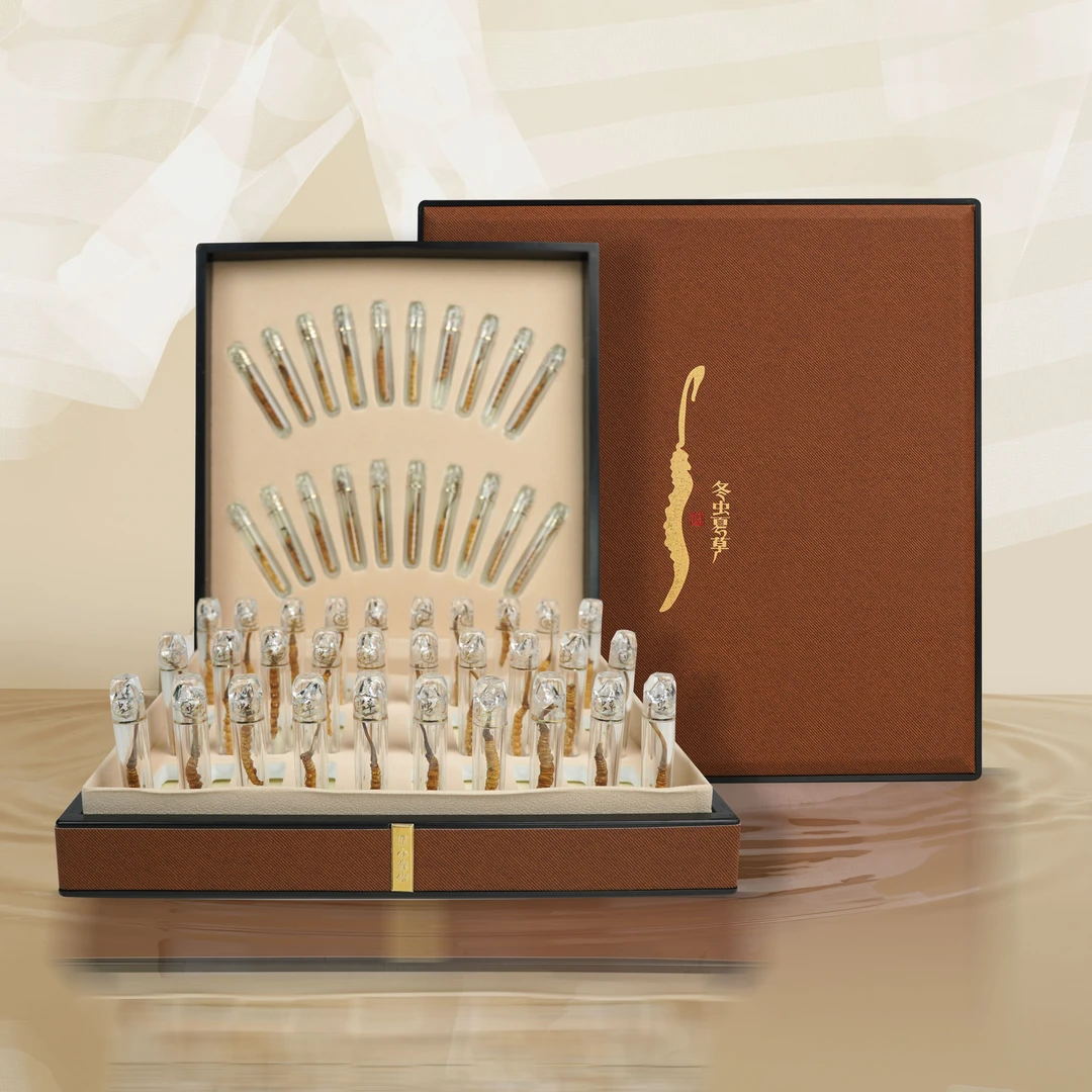 2023头茬4根/克50根冬虫夏草春节送礼补品泡酒