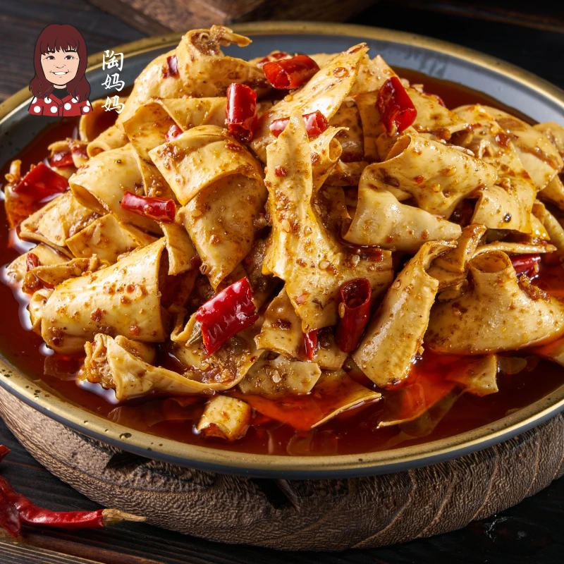 陶妈妈冷吃麻辣猪黄喉即食肉类熟食四川特色卤味零食小吃120克