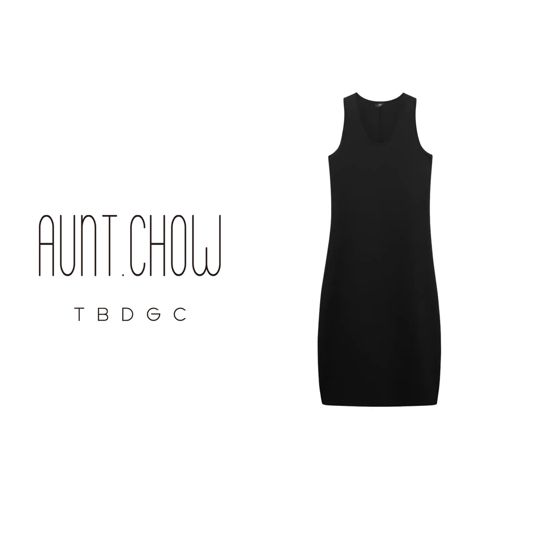 小众设计师款极简风 茧型设计长裙