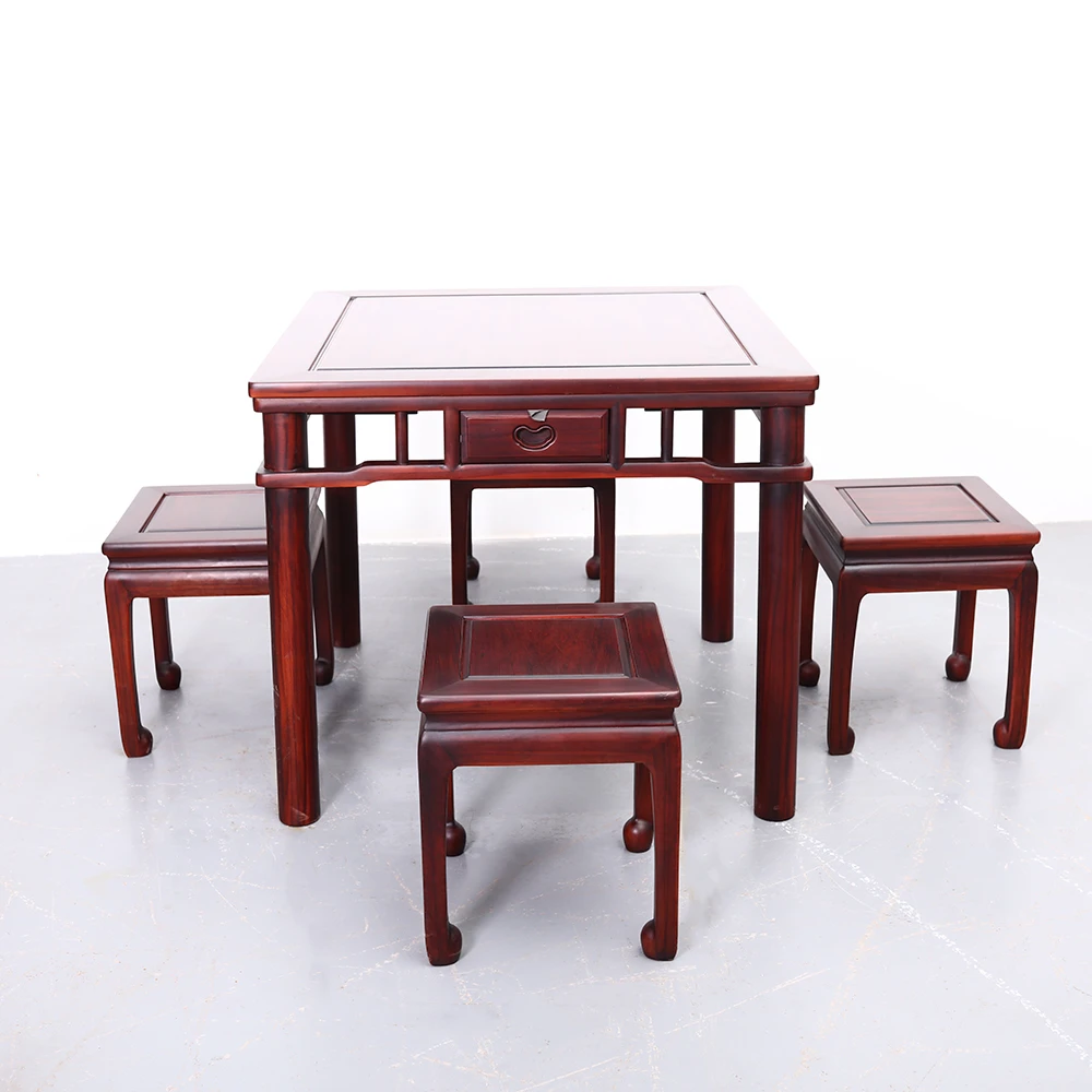 南美酸枝家用简约正方形四方桌八仙桌