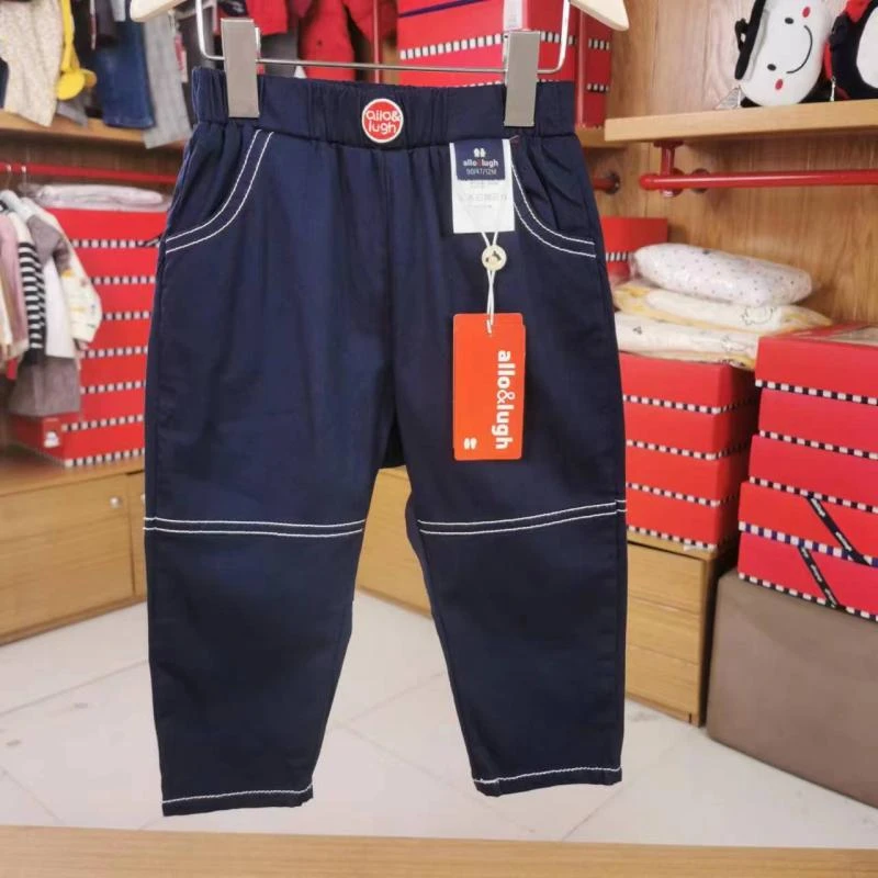 特价阿路春款儿童百搭款休闲裤子ABAB1PT303