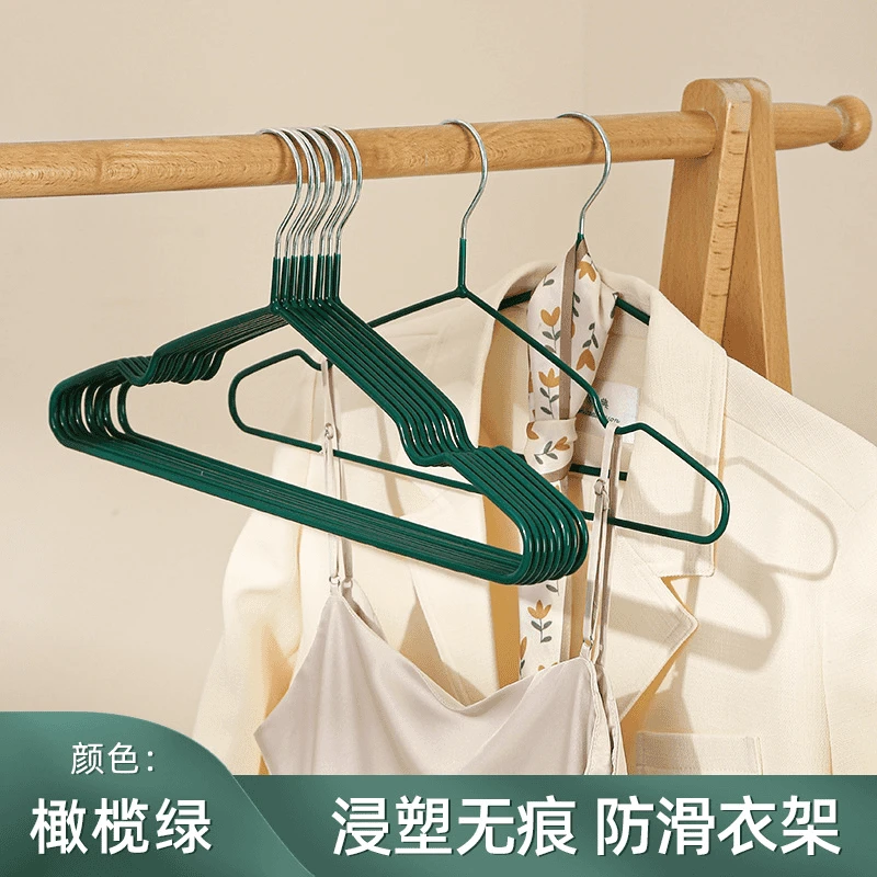 实用款松弛感衣架宿舍挂衣服装店衣架子防滑晒衣撑衣衣架无痕防滑