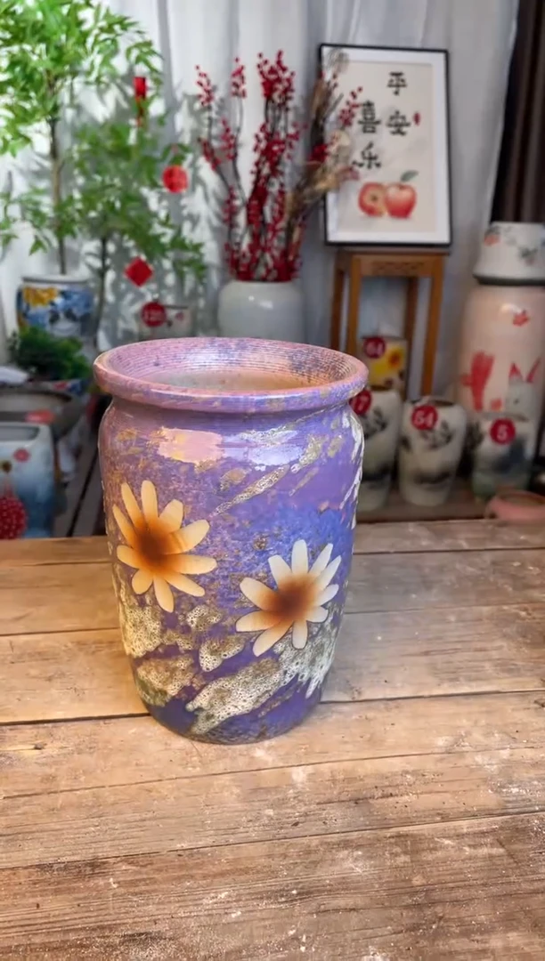 【闪购商品】瓷摆件27-201口径11高18默认微瑕