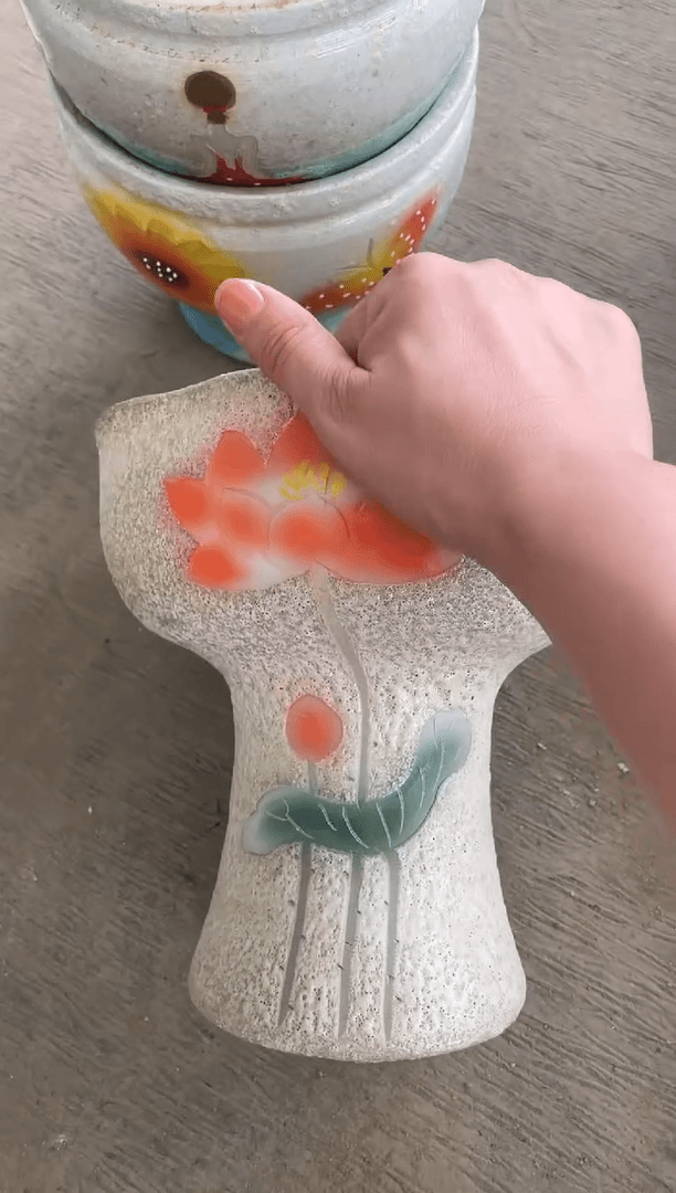 【闪购商品】摆件16-289口径17高18瑕疵变形