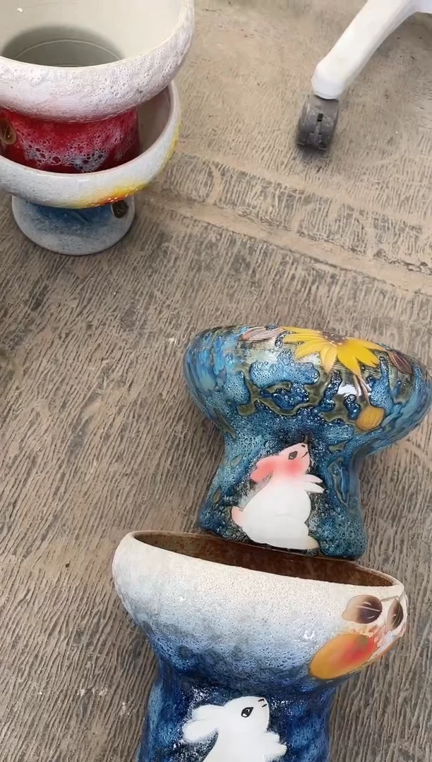 【闪购商品】摆件22-94口17高14  二个