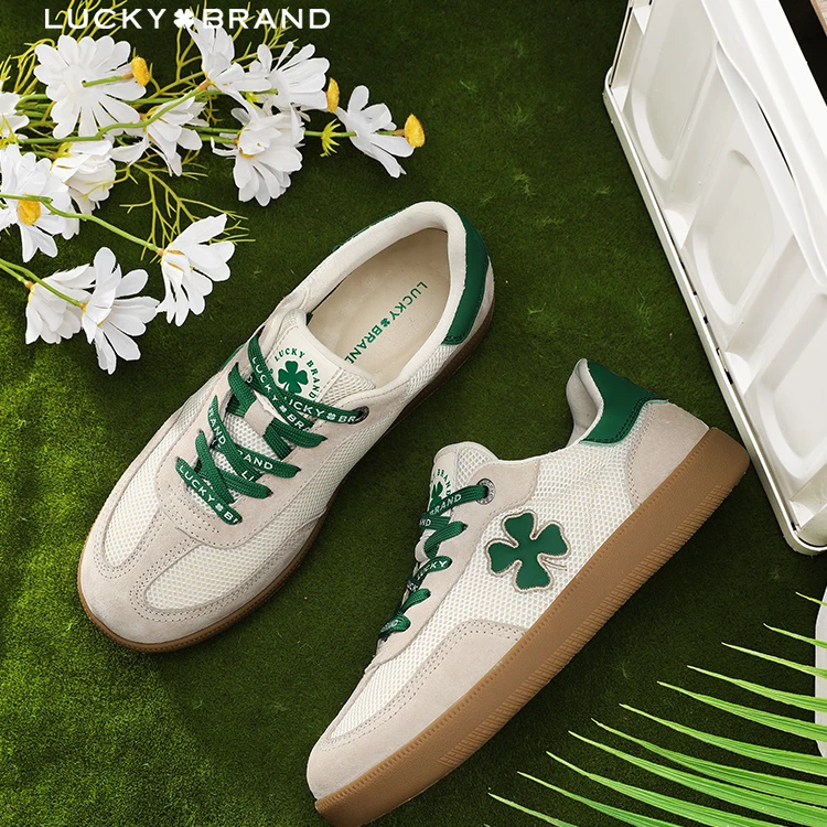 LUCKYBRAND潮牌时尚情侣出街百搭韩版厚底低帮复古透气运动休闲鞋