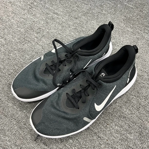 42.5码/内长270/二手正品/NikeFRN8舒适织物跑步鞋黑白/公价689