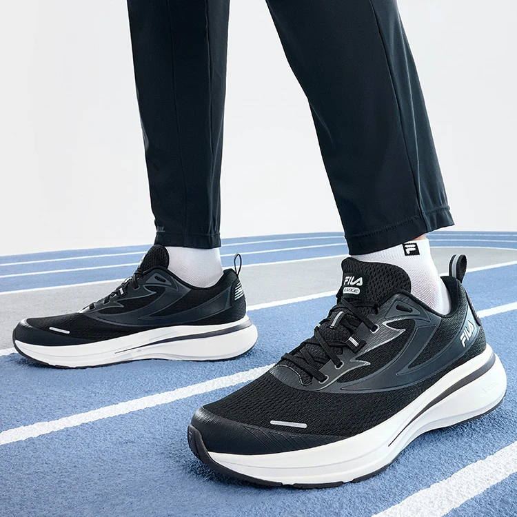 FILA 斐乐官方男鞋NUVOLE路跑鞋2024夏季新款柔云鞋运动鞋跑步鞋