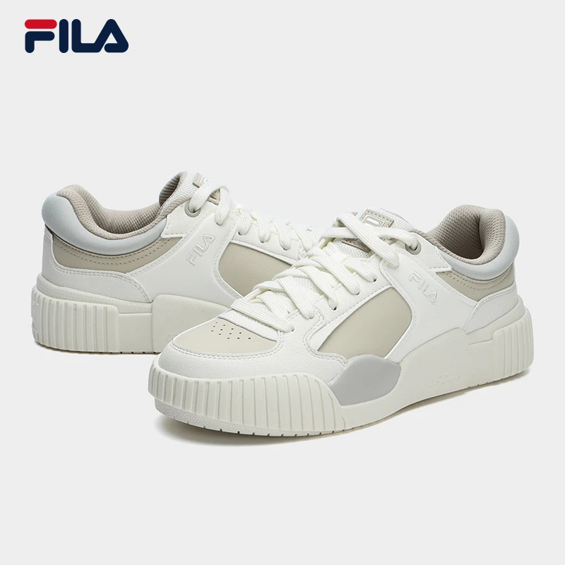 【模块板鞋】FILA斐乐情侣男女运动百搭耐磨防滑潮流F12W312209F