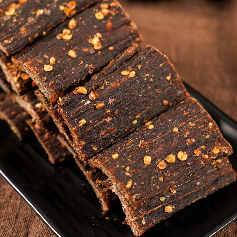 风干牛肉干9成干嚼劲正宗川藏风味特产高蛋白麻辣解馋休闲零食