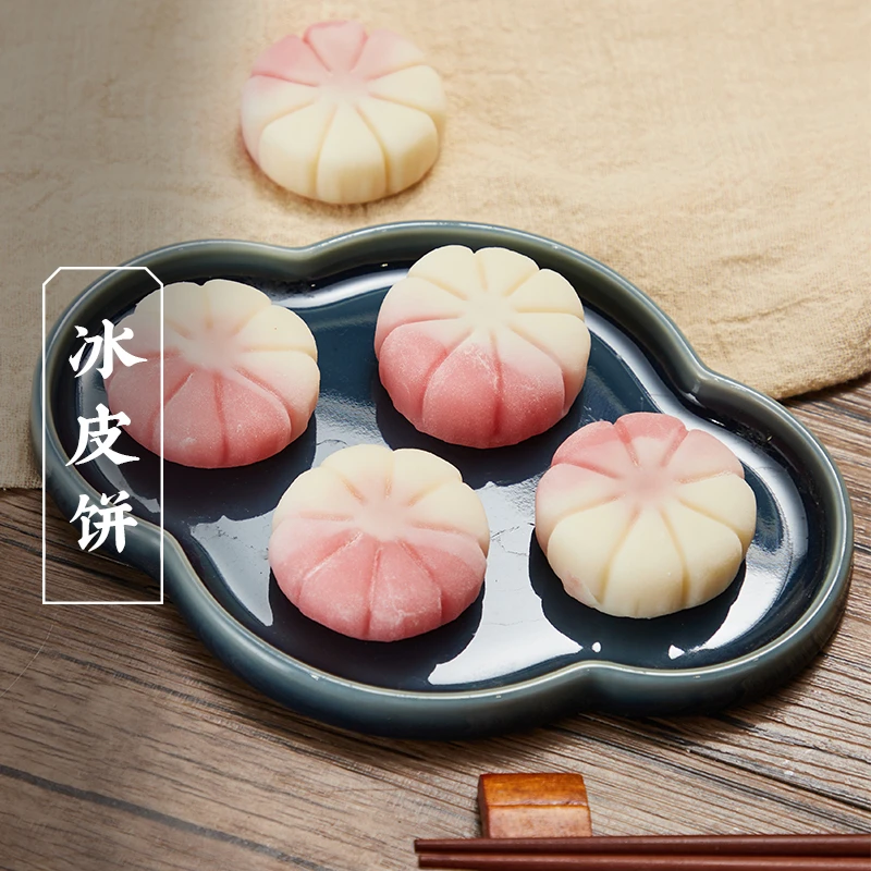 董生阳福建冰皮月饼白桃青柠茶点甜品糕点点心中秋零食小吃