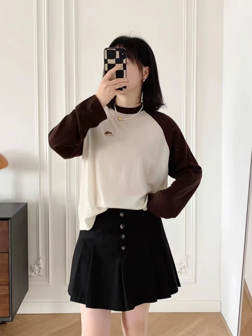 大爆款推荐，100%纯山羊绒女圆领套头插肩袖