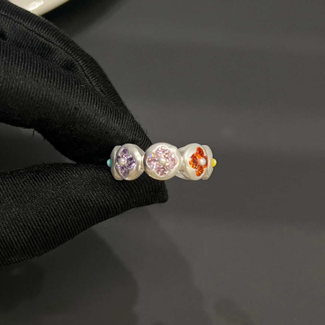 铜合金戒指 C98甜美百搭时尚简约轻奢精致气质可爱戒指