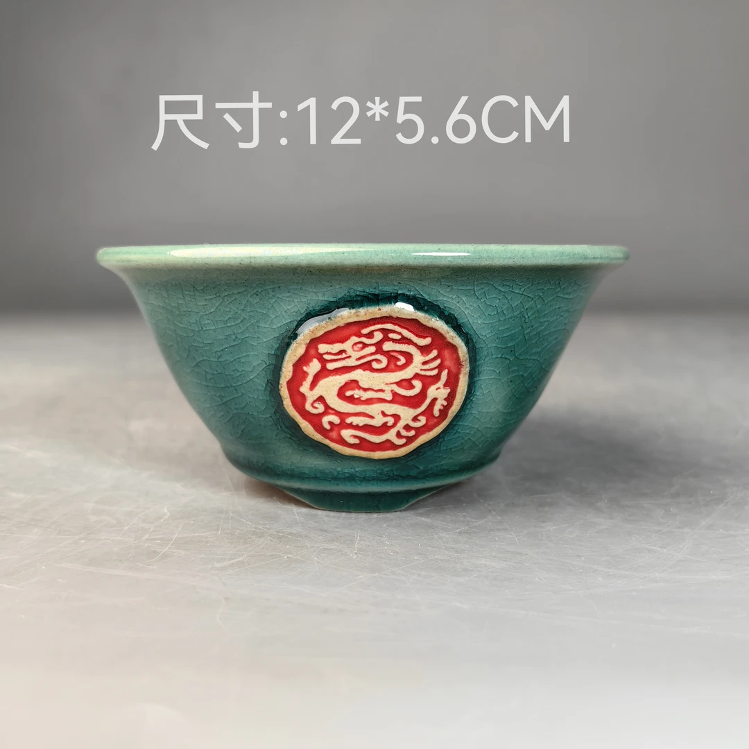 半夏全手工小品花盆 掌上盆景盆 微型盆景盆 日本盆景一物一拍