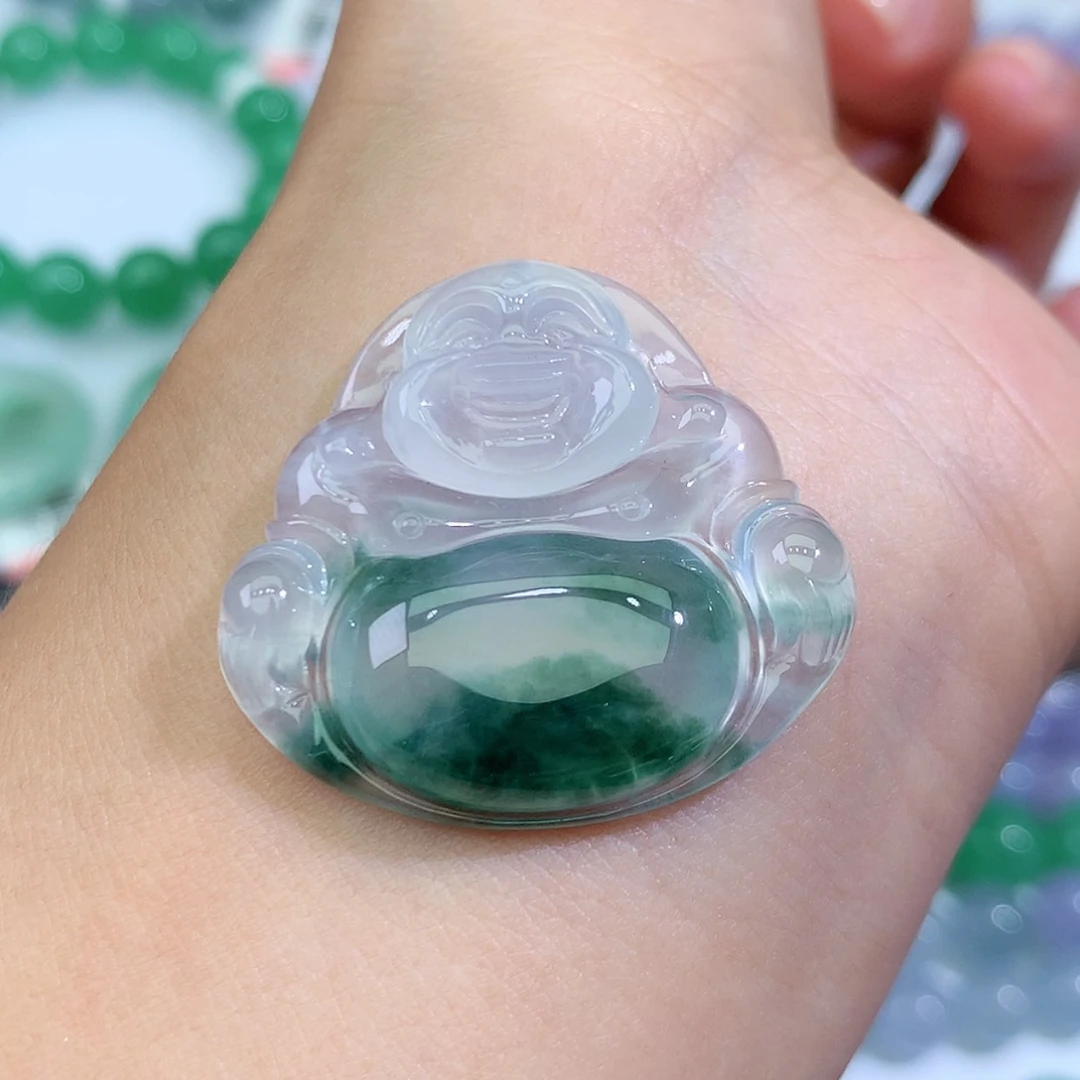 【闪购商品】翡翠颈饰未镶嵌佛公
