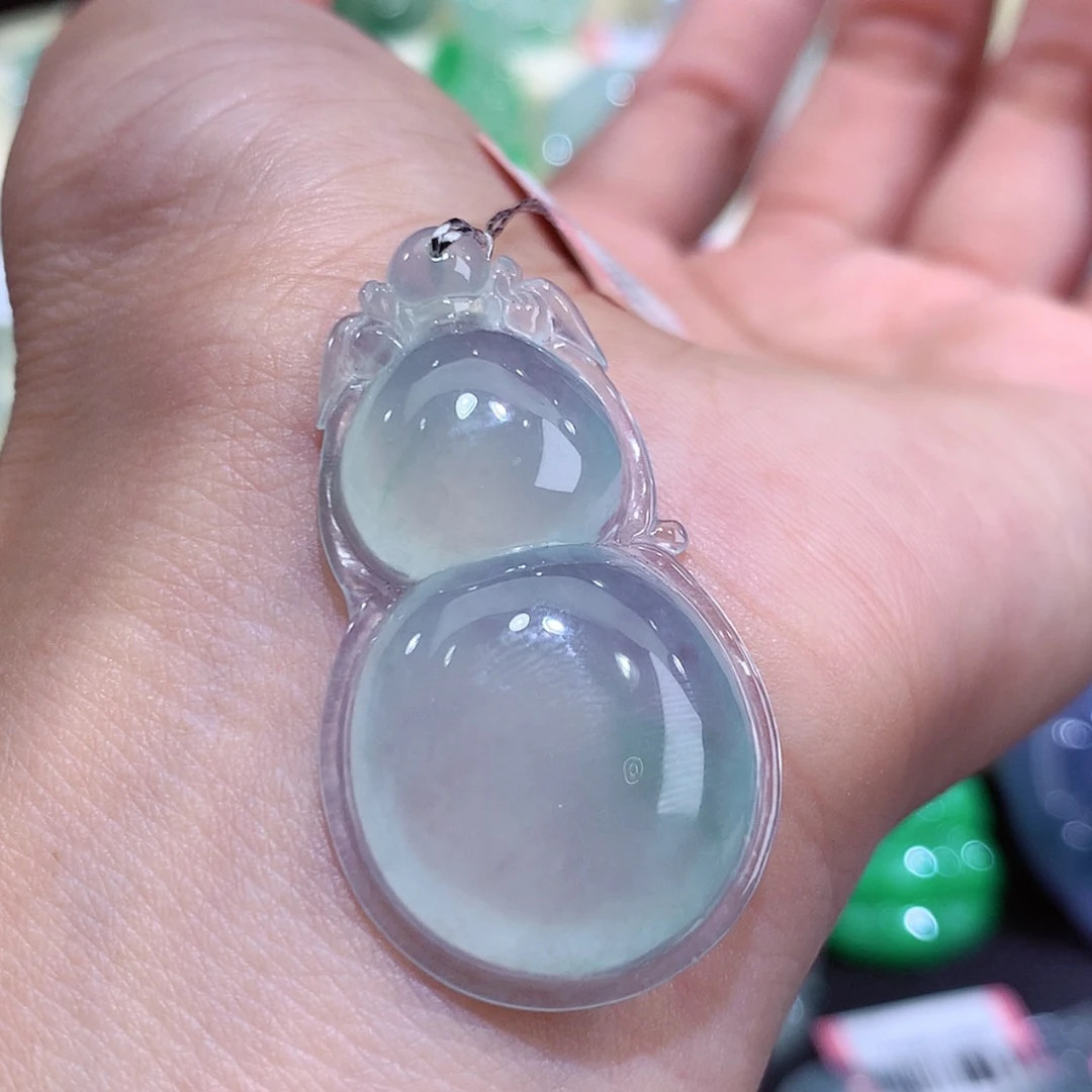 【闪购商品】翡翠颈饰未镶嵌葫芦
