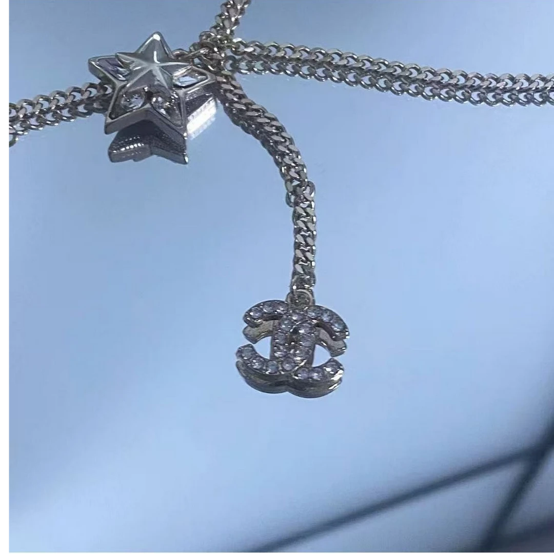 95新 Chanel/香奈儿 乱乱子中古/项链/86551（无刻印不支持鉴定）