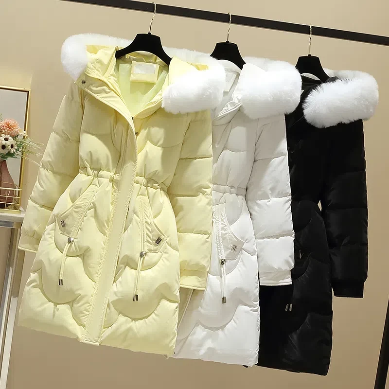 羽绒羽绒服女冬季爆款羽绒服2024年新款韩版潮百搭中长款修身加厚