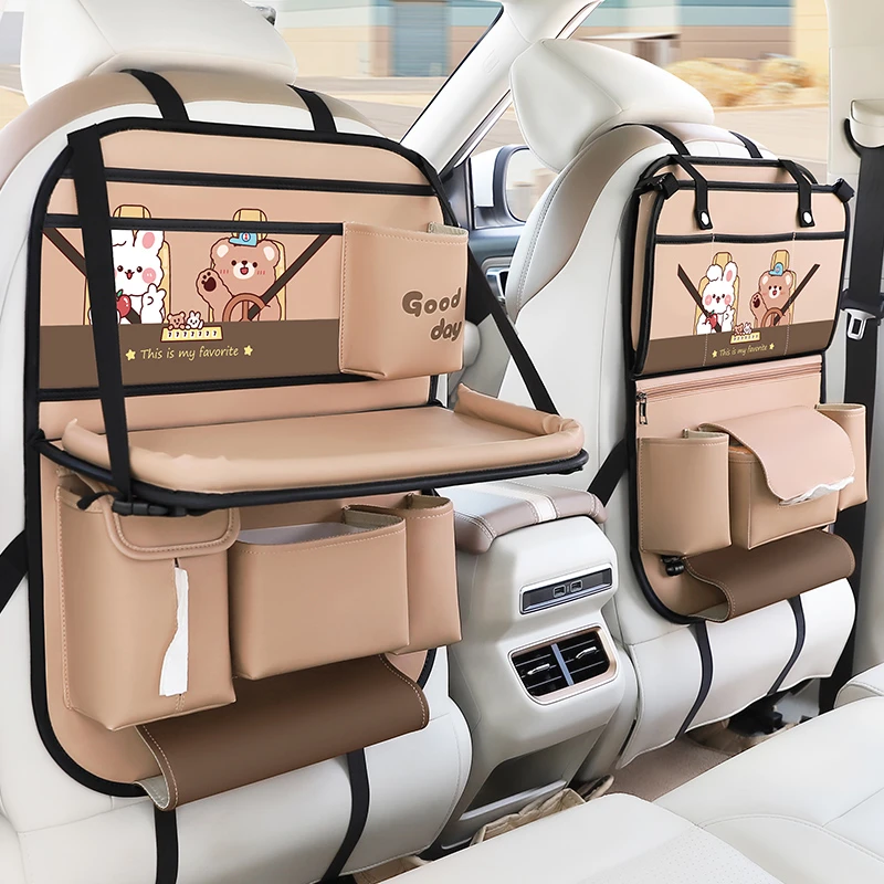 汽车椅背收纳袋挂袋多功能储物箱车载座椅后背置物袋车内装饰用品