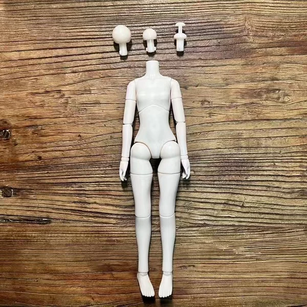 6分超模体 瘦体送三种脖卡可替换MJD娃娃配件（默认厂瑕）