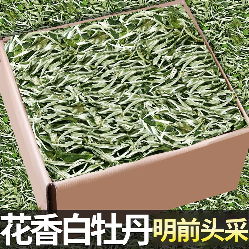 2025头采白牡丹王明前高山茶叶花香春茶茶福建日晒好茶