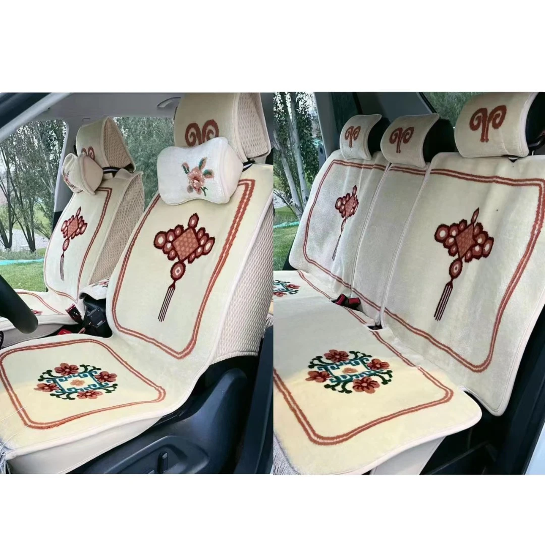 仿手工米白中国结