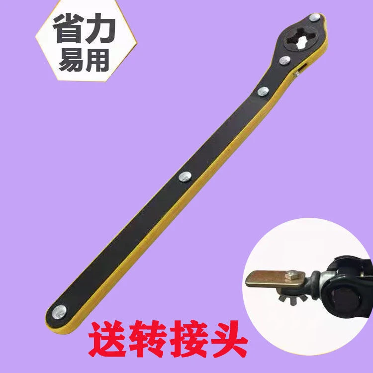 千斤顶省力扳手卸轮胎棘轮扳手换胎神器妹子也能轻松换胎快速加厚