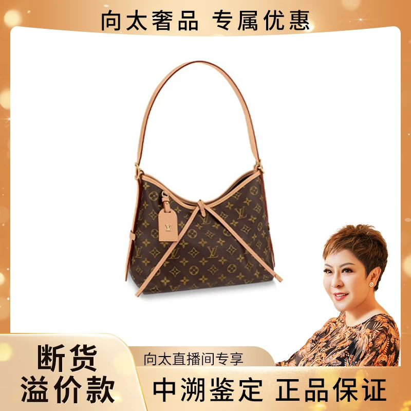 全新未使用 LouisVuitton/路易威登 Carryall老花单肩包小号/原盒