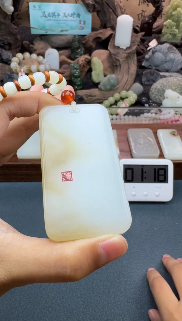 【闪购商品】和田玉颈饰未镶嵌菲菲