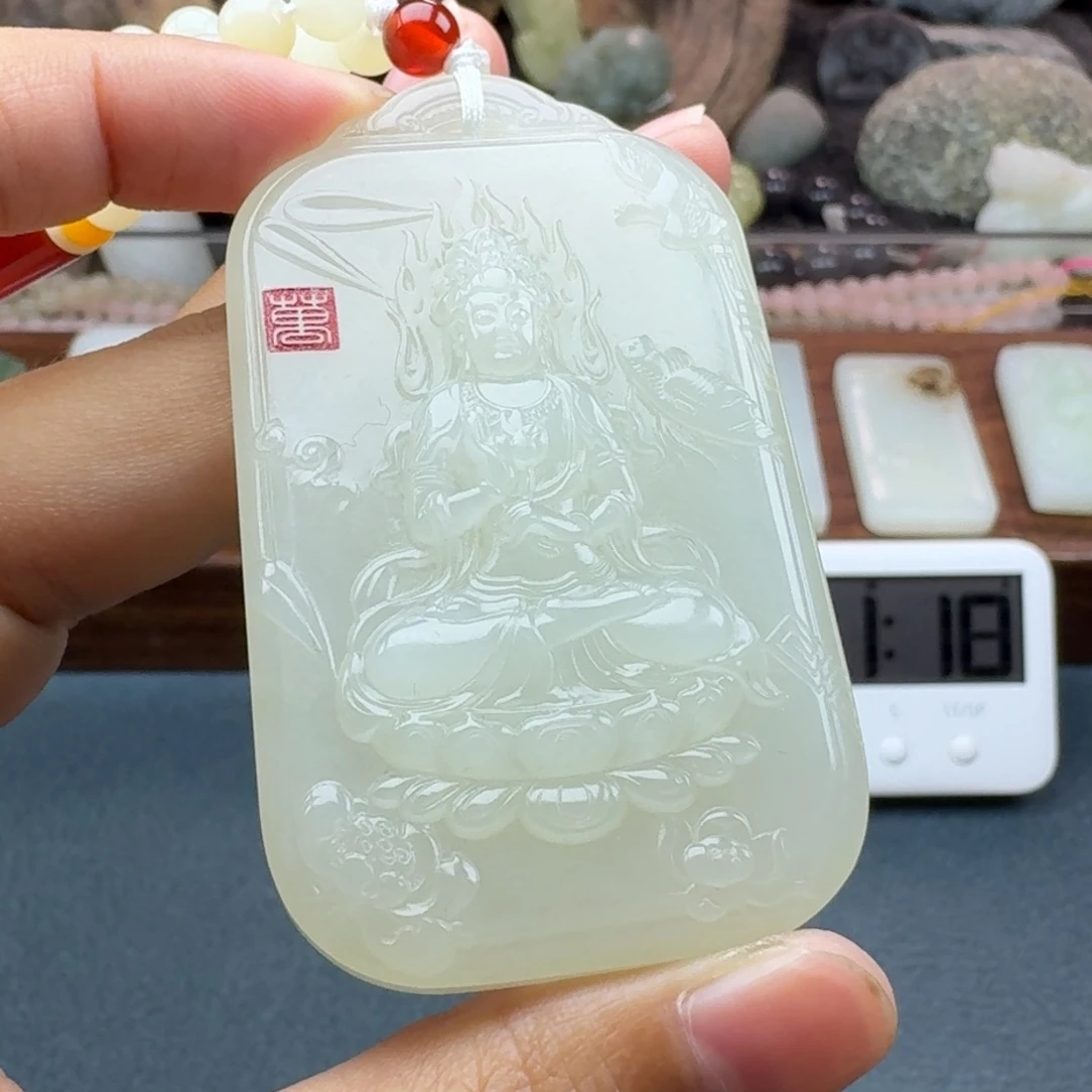 和田玉颈饰未镶嵌