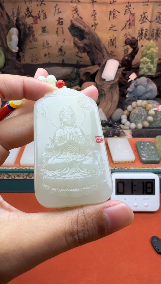 【闪购商品】和田玉颈饰未镶嵌菲菲