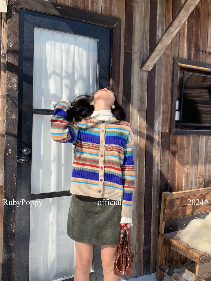 泡面卷儿【中古感】复古灯芯绒半身裙冬季高腰显瘦百搭短裙B2C9093Q