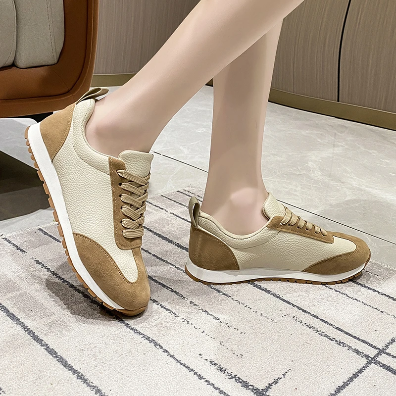 板鞋夏季阿甘鞋真皮防滑耐磨柔软透气学生鞋情侣款运动鞋子潮鞋