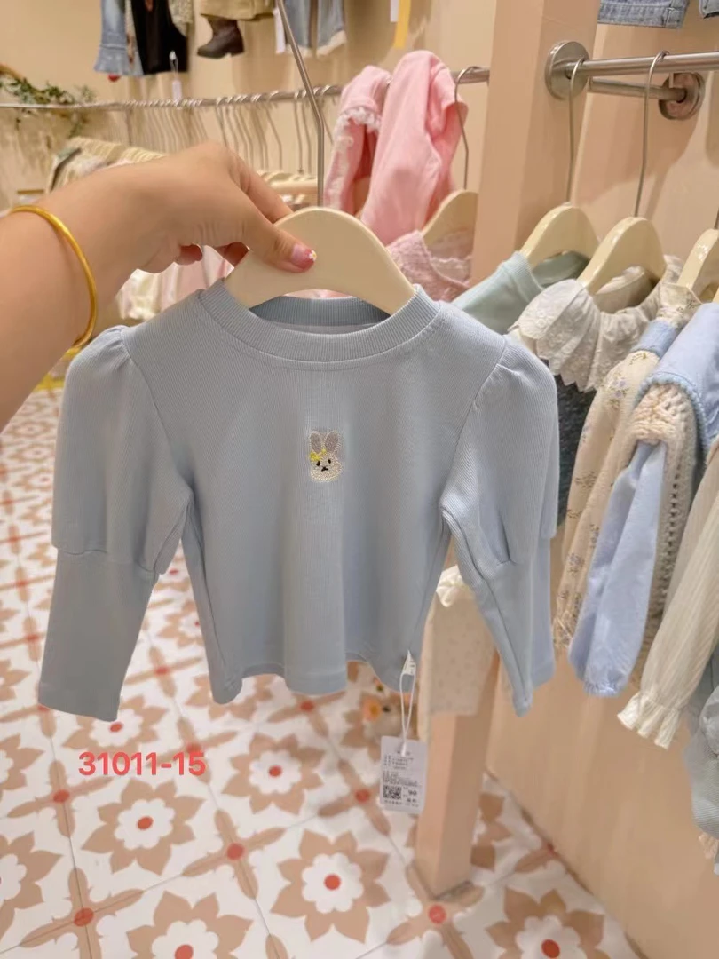 【商场设计品牌】nt&kids 1011秋季新品可爱风打底衫上衣