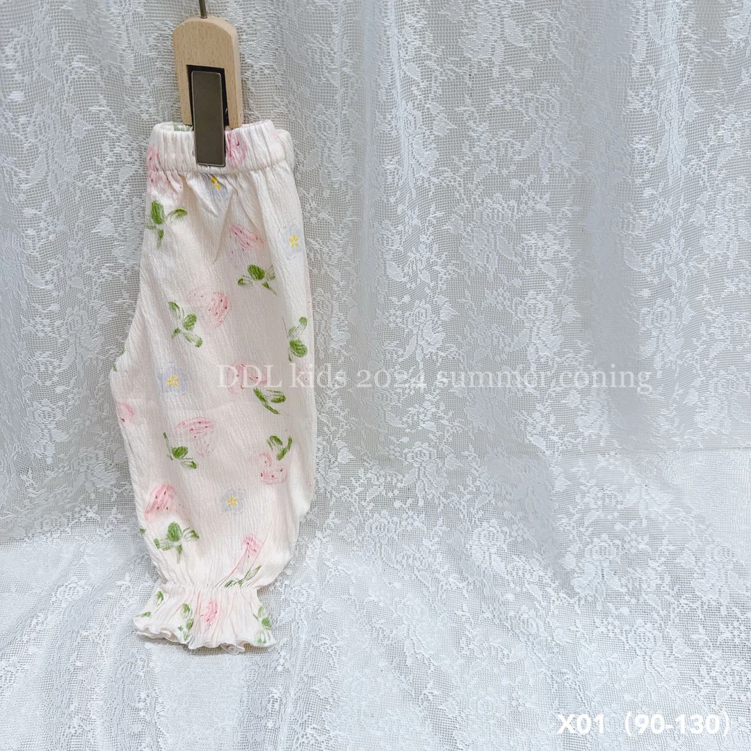 【原创设计品牌】ddl&kids  X01夏季防蚊裤抖抖裤棉布裤九分裤