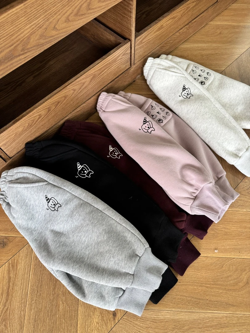 【原创设计品牌】ydd&kids 6121设计款韩版厚绒休闲裤卫裤运动裤