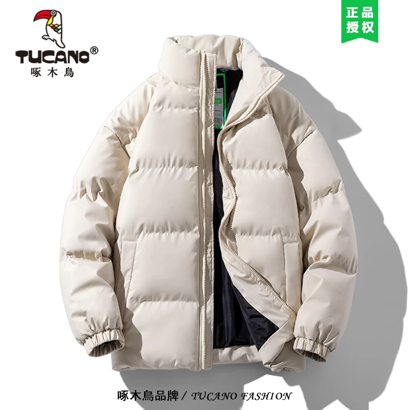 TUCANO/啄木鳥 冬季加厚晋江棉衣男士保暖外套宽松抗寒棉袄面包服