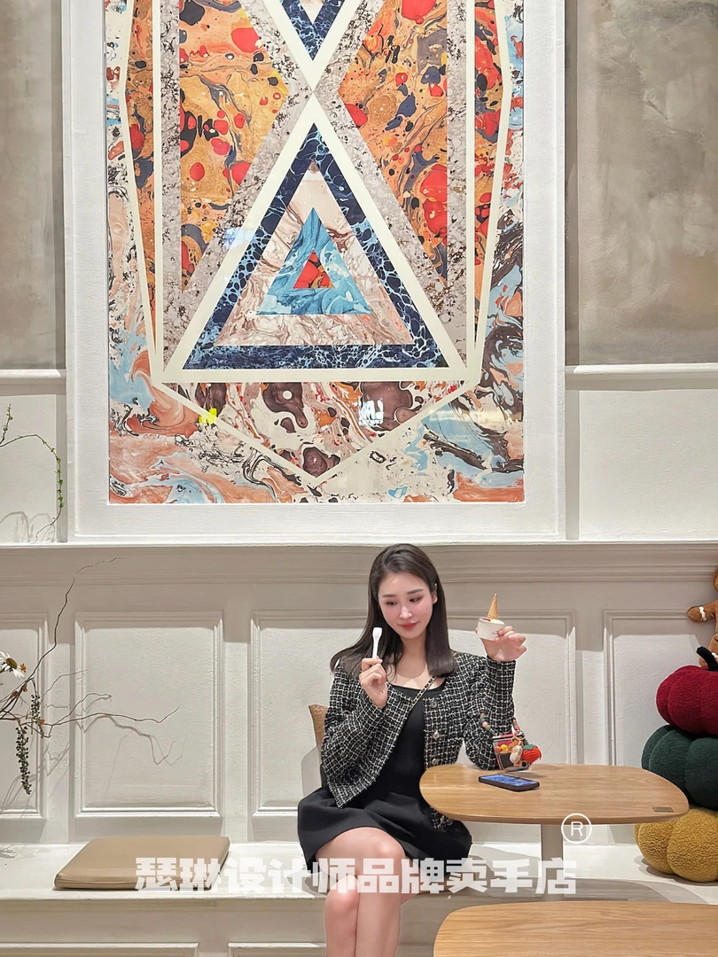 美美花苞羊毛半裙设计师品牌SELIN