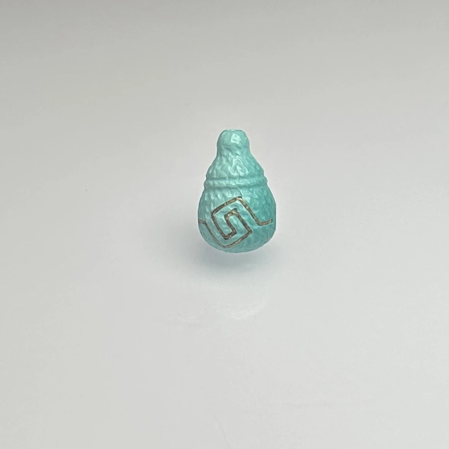 【061号】手工文玩配饰 搓金三通（厚12mm）（可润色）