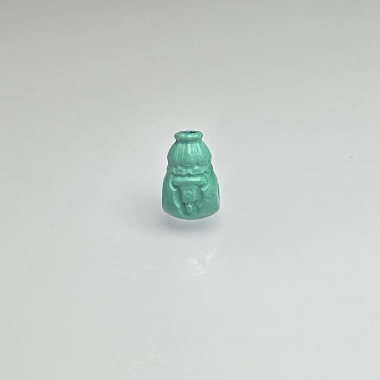 【068号】手工文玩配饰  双面无相佛三通（厚8mm）（可润色）