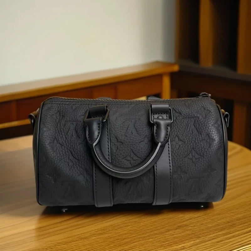 全新未使用 LouisVuitton/路易威登 黑色keepall25包 805112