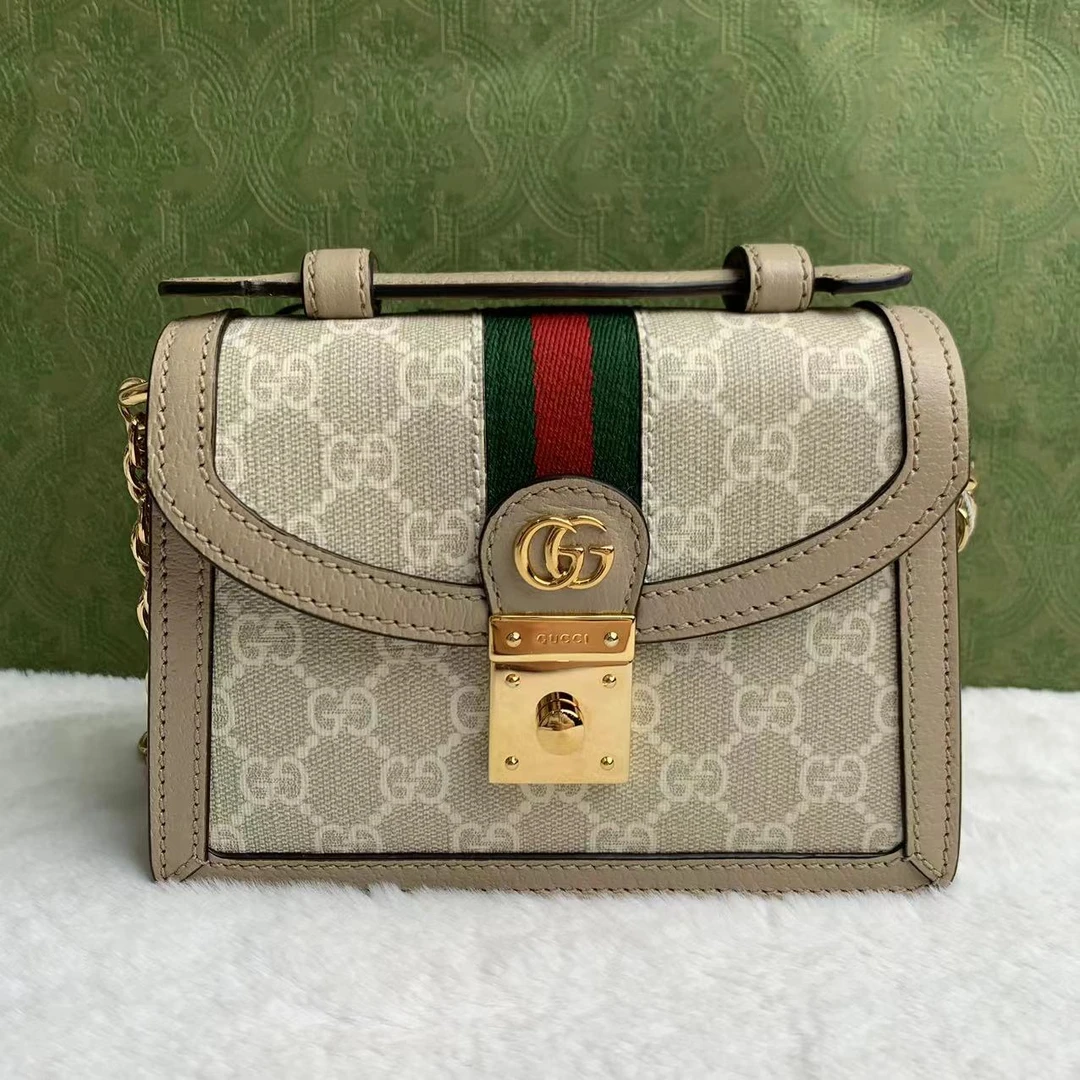 99新 GUCCI/古驰 ophidia斜挎包 801358