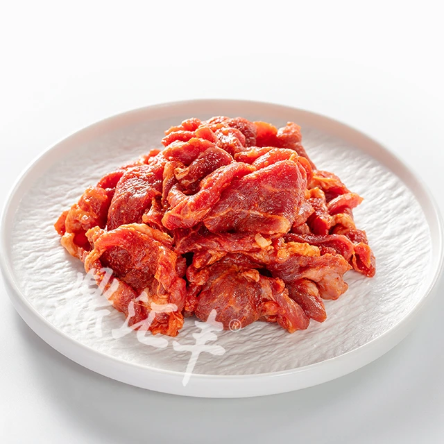 齐市鲜拌无水烤肉 蜜汁梅肉 500g 鼎汇丰小时达