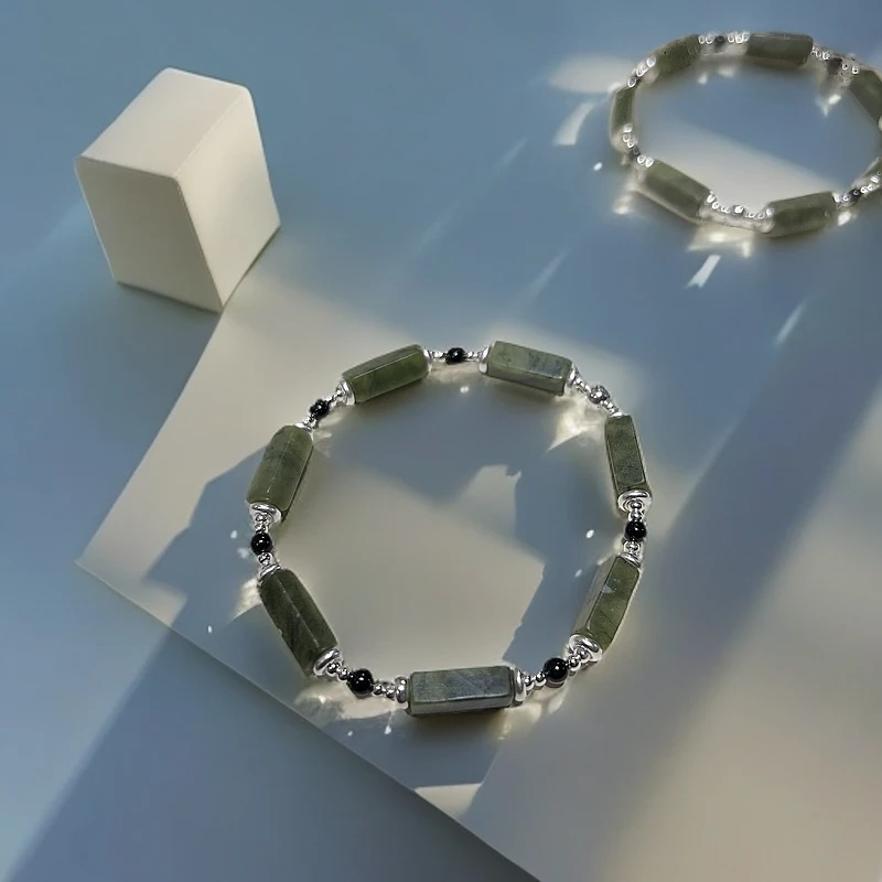 925银手链 阿腾莎银饰 莫吉托手链 925银 原创设计 简单贵气小香