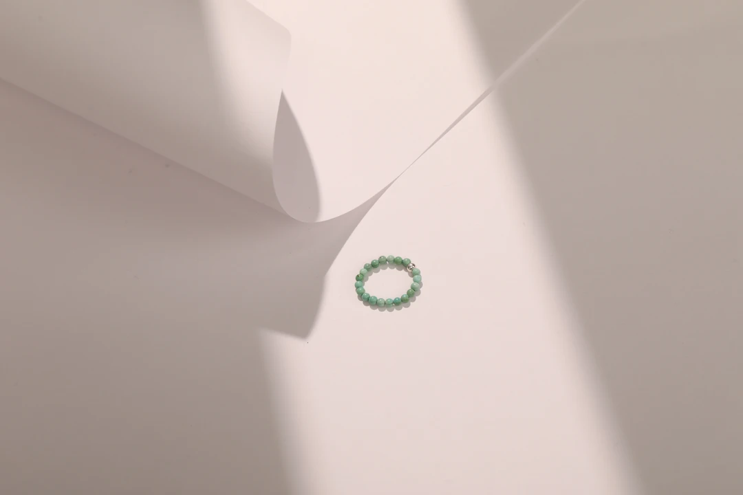 925银戒指 戒指 小绿 手工戒指 蒙元素设计感设计感