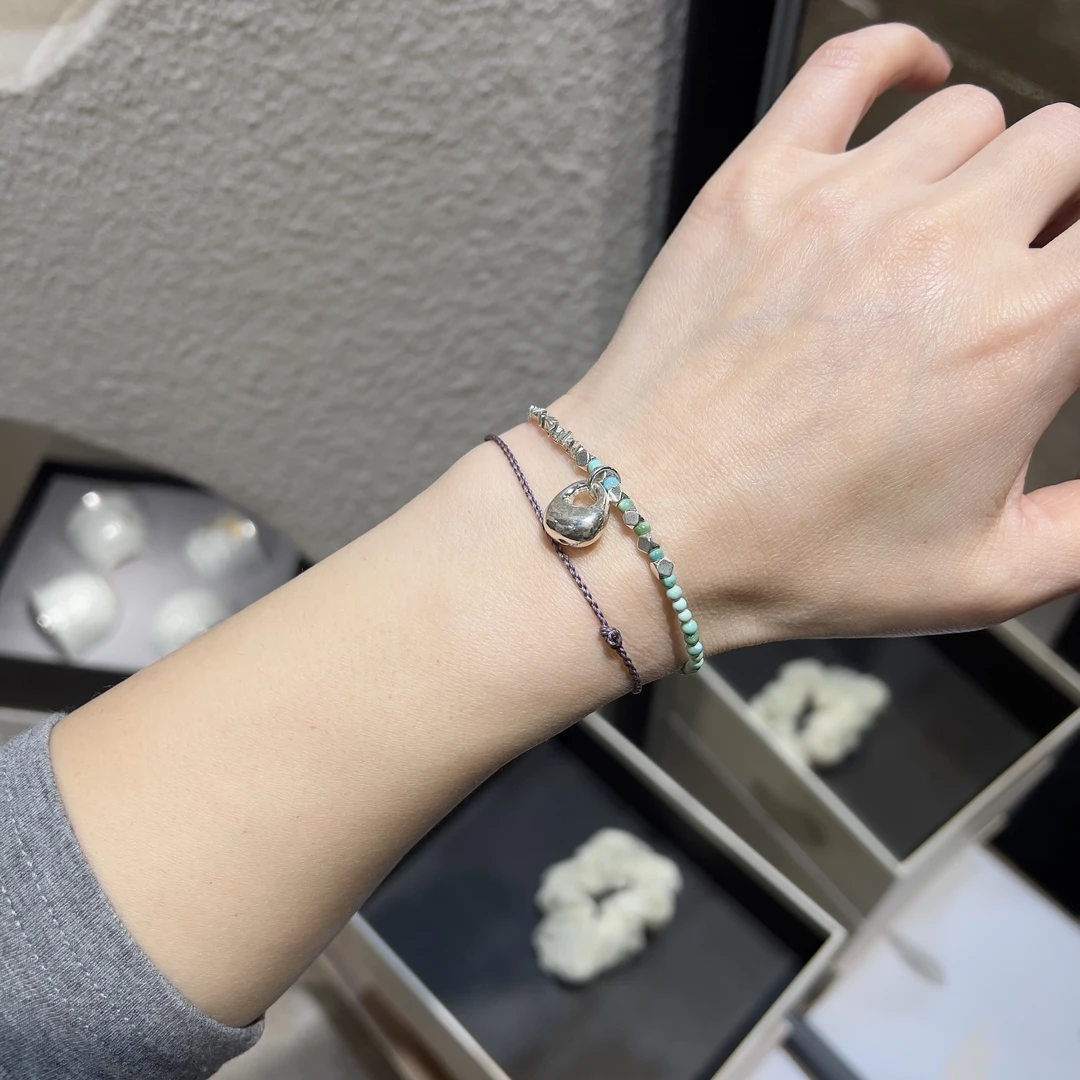 925银手链 阿腾莎银饰 手链 钱袋袋（手链） 纯银百搭手链