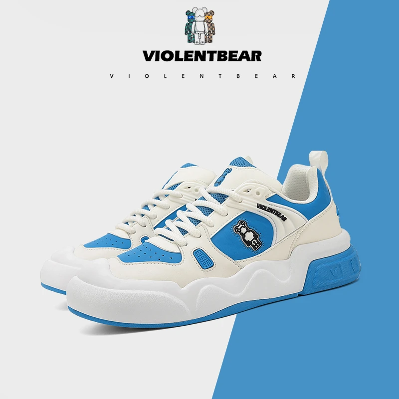 Violentbear/暴力熊新款轻奢时尚ins休闲百搭情侣低帮板鞋24001