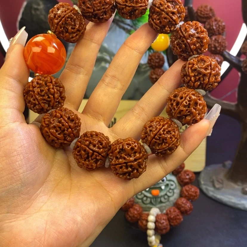 【闪购商品】金刚菩提手串622。 红