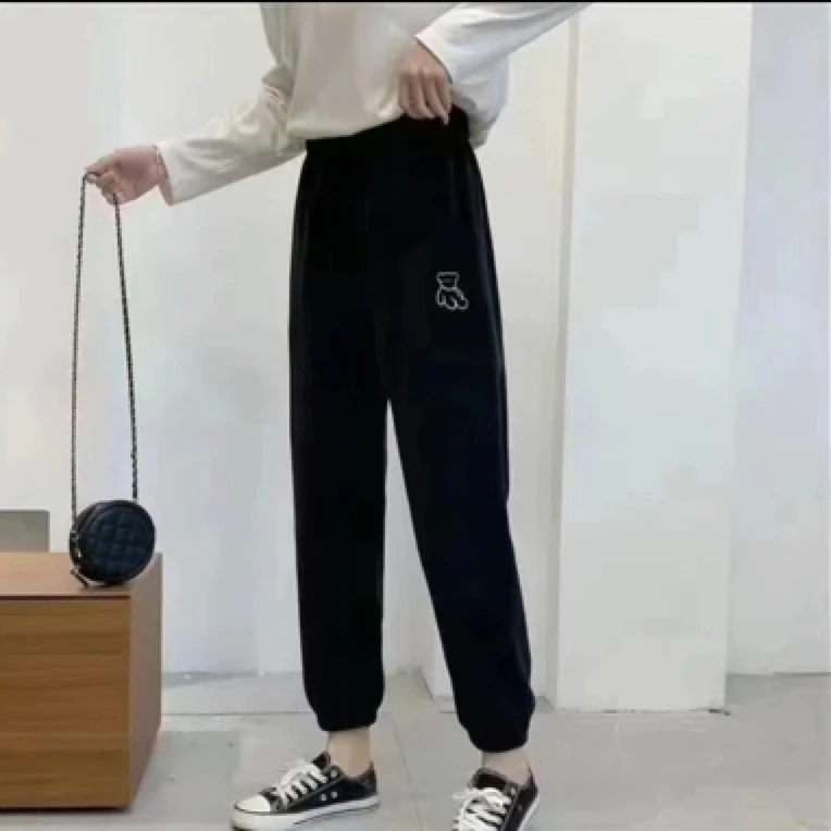 7788（小暖炉）刺绣熊加厚暖暖裤